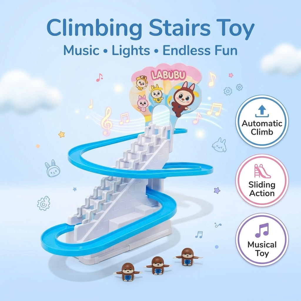 Labubu Sliding Stairs